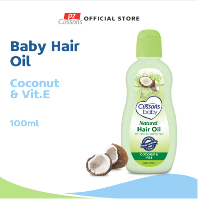 jual Minyak Rambut Bayi 100ml Cussons Baby Natural Hair Oil Coconut